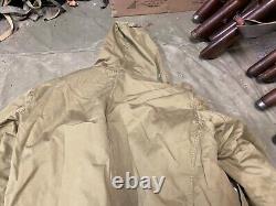 Original Wwii Us Army Air Corp M1940 Artic Winter Parka Coat Jacket-large, 44r