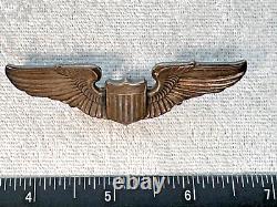 Original Wwii Ww2 Us Army Air Force Flight Wings Insignia 3 Pilot