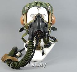 Pilots Aircrew Flying Helmet1 Thl-3 Oxygen Mask Km-32 Polish Army Aircraft Mig21