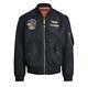 Polo Ralph Lauren Ma-1 Military Army Us Air Force Flight Bomber Pilot Jacket M