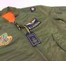 Polo Ralph Lauren Men Ma-1 Military Army Us Air Force Flight Bomber Pilot Jacket