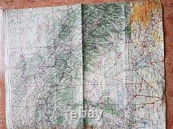 RARE German ww2 axis Flying Maps Plans airforce Luftwaffe Army Fliegerkarte old