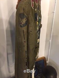 RARE VTG 1940'S WWII B15 B-15 ARMY Air force Jacket OH BROTHER RARE! As Is