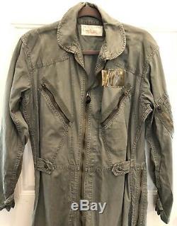 RARE! Vietnam War 1965 USAF FLIGHT SUIT K-2B COVERALL US Air Force Military Army