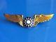Rare Vintage Military Army Air Force Aviation Flying Tiger Gold Wings Pin