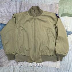 RARE World War 2 USAAF Tanker Jacket Large Winter Combat Army Air Forces Conmar