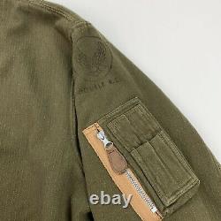 RRL Ralph Lauren (XL) Wilkins Herringbone Military Air Force Bomber Jacket