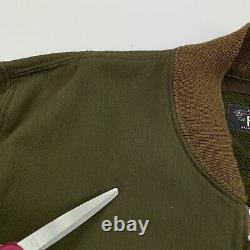 RRL Ralph Lauren (XL) Wilkins Herringbone Military Air Force Bomber Jacket