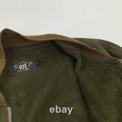 RRL Ralph Lauren (XL) Wilkins Herringbone Military Air Force Bomber Jacket