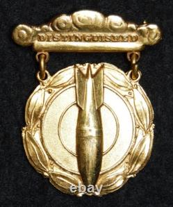 Rare 1929-1932 Army Air Force BB&B Bronze Distinguished Aerial Bombardier Badge