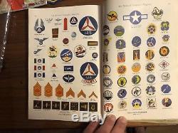 Rare 1943 WW2 Patches Medals Badges Insignia Rank Book USMC Army Air Force Navy