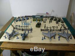Rare 1950's Vintage Marx Army & Air Force Training Center Play Set Complete