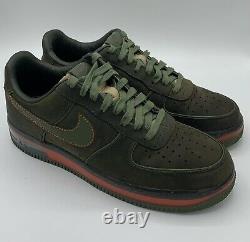 Rare Mens Nike Air Force 1 Supreme Max Air Berlin Dark Army Olive Size 10.5