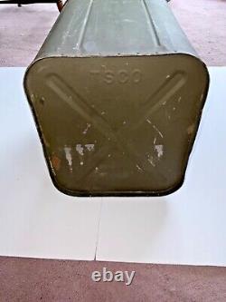 Rare Vintage 1942 U. S. Army Airforce 5 Gallon Gasoline Can For Aircraft
