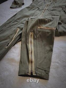 Rare WWII US Army Air Force L-1 Pilots Flight Suit Small