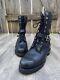 Red Wing Women's Black Leather Motorcycle Boots Style 1675 Black Boots Sz9