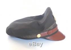 Reproduction US Army Air Force Bancroft Flighter Crusher Cap Hat USA Made 7-3/8