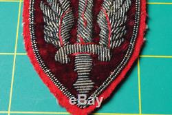 SCARWAF Special Catagory Army with Air Force Patch Bullion Post WW2 Korea 07-018