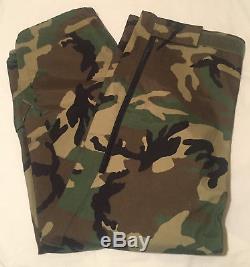 SET, ECWCS Army Air Force Parka, Cold Weather, Woodland, Med Reg With Liner & Pants