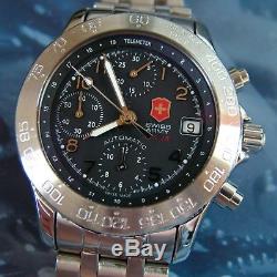 SUPER RaRe SWISS ARMY F/A-18 AIR FORCE CHRONOGRAPH AUTOMATIC 7750 VALJOUX+Xtras