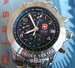 SUPER RaRe SWISS ARMY F/A-18 AIR FORCE CHRONOGRAPH AUTOMATIC 7750 VALJOUX+Xtras