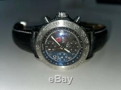 SWISS ARMY F/A-18 AIR FORCE Automatic Chronograph Watch 40 mm Sapphire 330 Feet