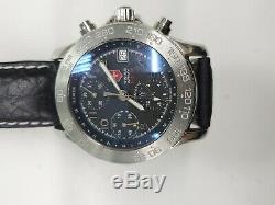 SWISS ARMY F/A-18 AIR FORCE Automatic Chronograph Watch 40 mm Sapphire 330 Feet