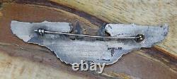 Scarce WW2 Sterling US Army Air Force Aerial Gunner Wing Two Piece No Target