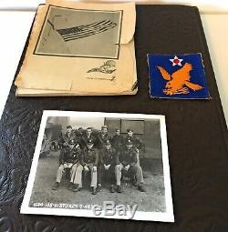 Scarce WWII 95th Bomb Group Unit Book Contrails 1945 Air Force Military Army