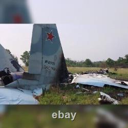 Shot down Su-30SM russian Air Force RF-81771 60 RED Original aircraft skin Army