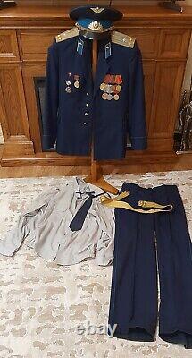 Soviet Vintage Military AIR Force Officer Uniform Army USSR Colonel. ORIGINAL