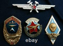 Soviet parade uniform Veteran Aircraft Repair Plant Air Force Soviet Army