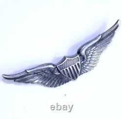 Sterling Wings WWII USAAF United States Army Air Force Pilot Pin