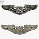 Sterling Wwii Army Air Forces Service Pilot Wings Meyer Shield 3-1/16 Size #147