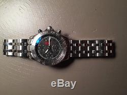 Swiss army air force F/A-18 automatic chronograph Valjoux 7750 Watch