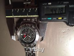 Swiss army air force F/A-18 automatic chronograph Valjoux 7750 Watch