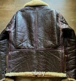 THE REAL McCOY'S TYPE B-6 ARMY AIR FORCES Flight Jacket Real sheepskin 42