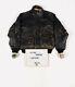 The Cockpit Air Force Us Army Brown Leather Type A-2 Jacket Size M. Bomber Rare