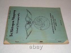 Trimetrogon Mapping School Phototopography Army Air Forces 1943 Restricted Book