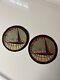 Two Vintage Wwii Us Army Air Force Transport Command Atc Leather Patches