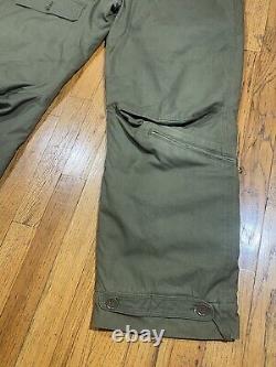 Type A9 Air Forces USAAF Army Military Flight Pants size 44 Stagg Coat Co. WW2