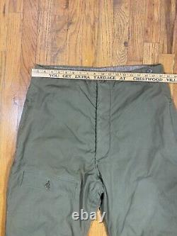 Type A9 Air Forces USAAF Army Military Flight Pants size 44 Stagg Coat Co. WW2