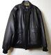 U. S. Army Air Force Black Leather Jacket Type A-2 Flyer's Flight Jacket Xxl 2xl