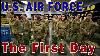 U S Air Force The First Day At Basic Military Training