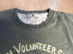 U. S. Army Air Force Flying Tigers American Volunteer Group Grey T-shirt XL Vtg