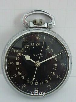 U. S. Army Air Force Master Navigation Watch 4992B Hamilton 22j SHARP Condition