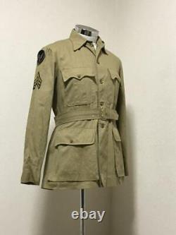 U. S. Army Air Force WWII CBI Battle Area Original Bush Jacket military vintage