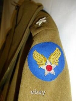 U3B-114 WW 2 US Army Air Force Brigadier General Short Overcoat doeskin AAF 1941