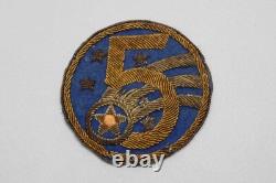 US 5th AAF Bullion Patch Japanese Made Occupation Patch. USP1298
