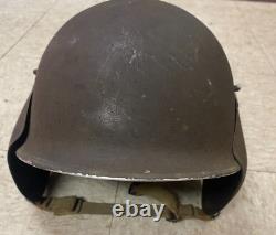 US ARMY AIR FORCE AAC Gunner M3 FLAK Helmet Bomber Crew WW2 Air Corp